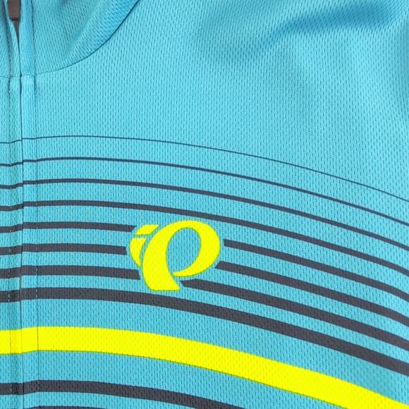 Pearl iZumi Select Short Sleeve Full XipCycling Jersey 3 Back Pockets Men's XL - Picture 2 of 11
